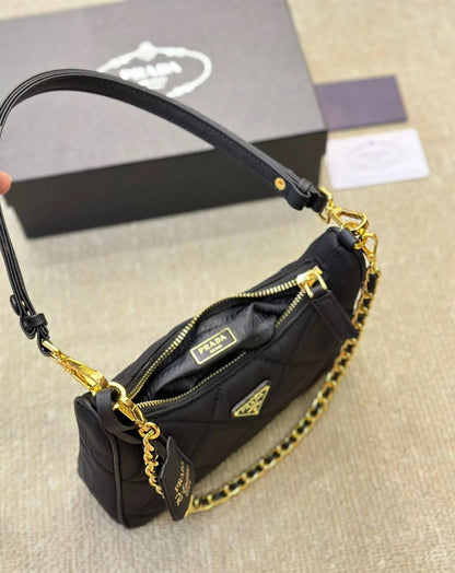 Prada Re-Edition 2005 Quilted Nylon Shoulder Bag
