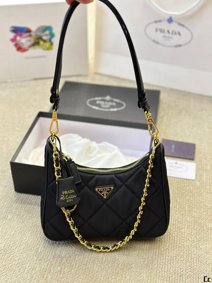 Prada Re-Edition 2005 Quilted Nylon Shoulder Bag