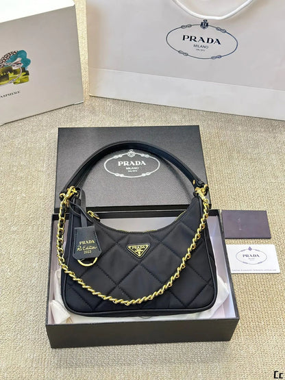 Prada Re-Edition 2005 Quilted Nylon Shoulder Bag
