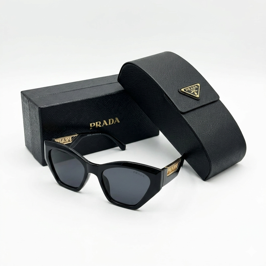 Prada Signature Luxe Frame Sunglasses (Limited Edition)