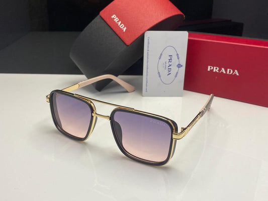 Prada Square Gradient Sunglasses – Modern Luxury Frame