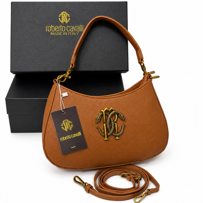 Roberto Cavalli Signature Shoulder Bag