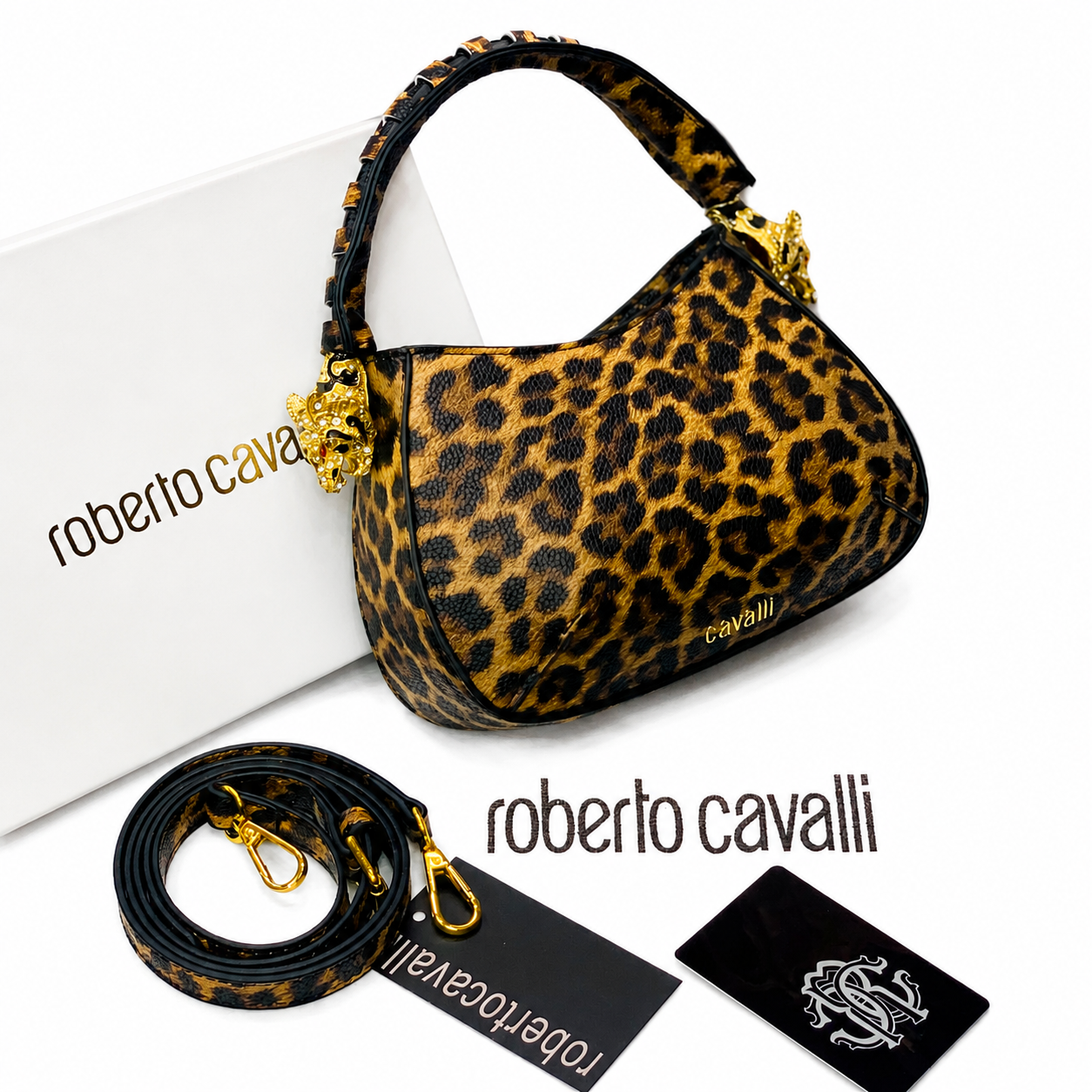 Roberto Cavalli Wild Luxe Shoulder Bag