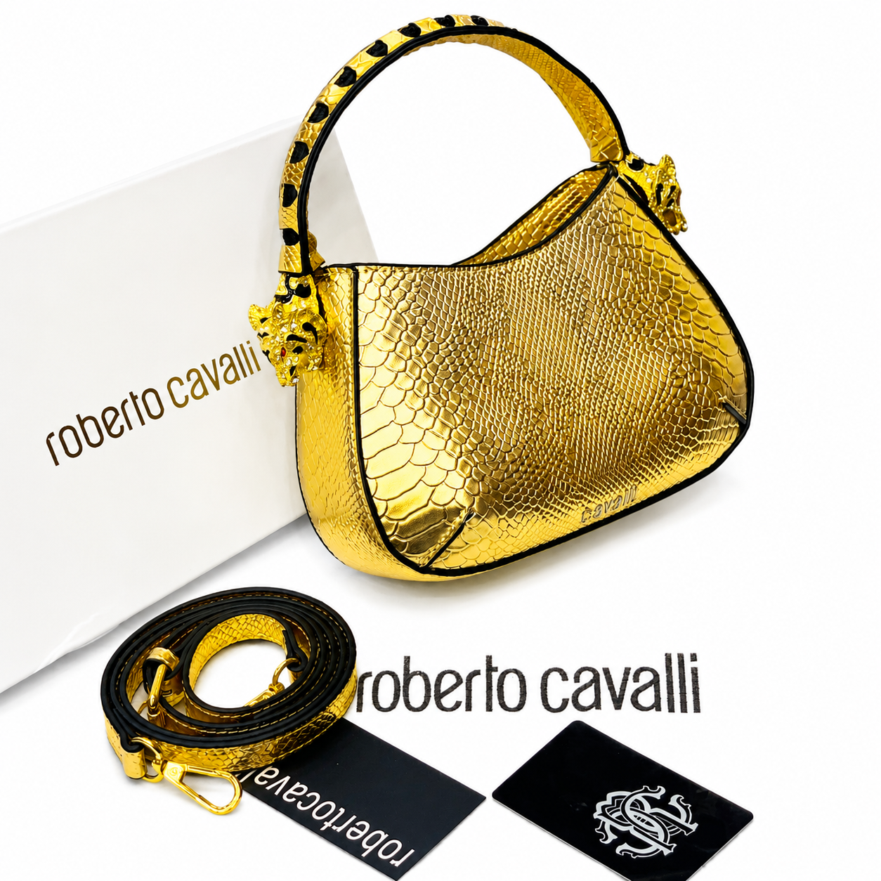 Roberto Cavalli Wild Luxe Shoulder Bag