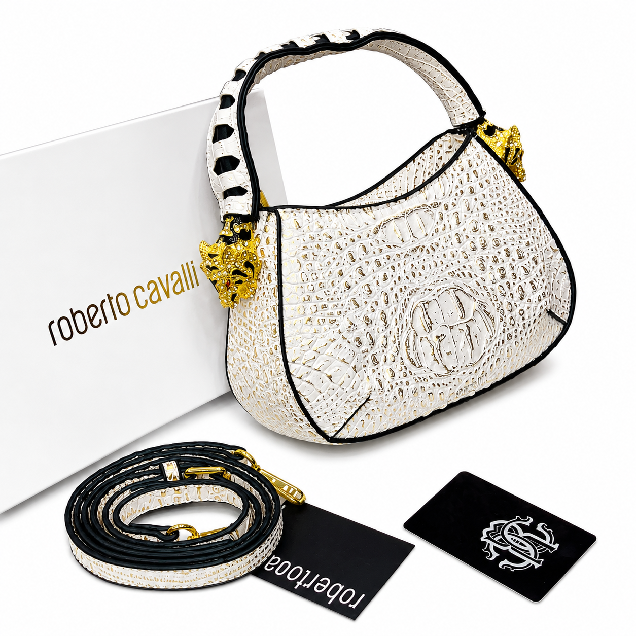 Roberto Cavalli Wild Luxe Shoulder Bag