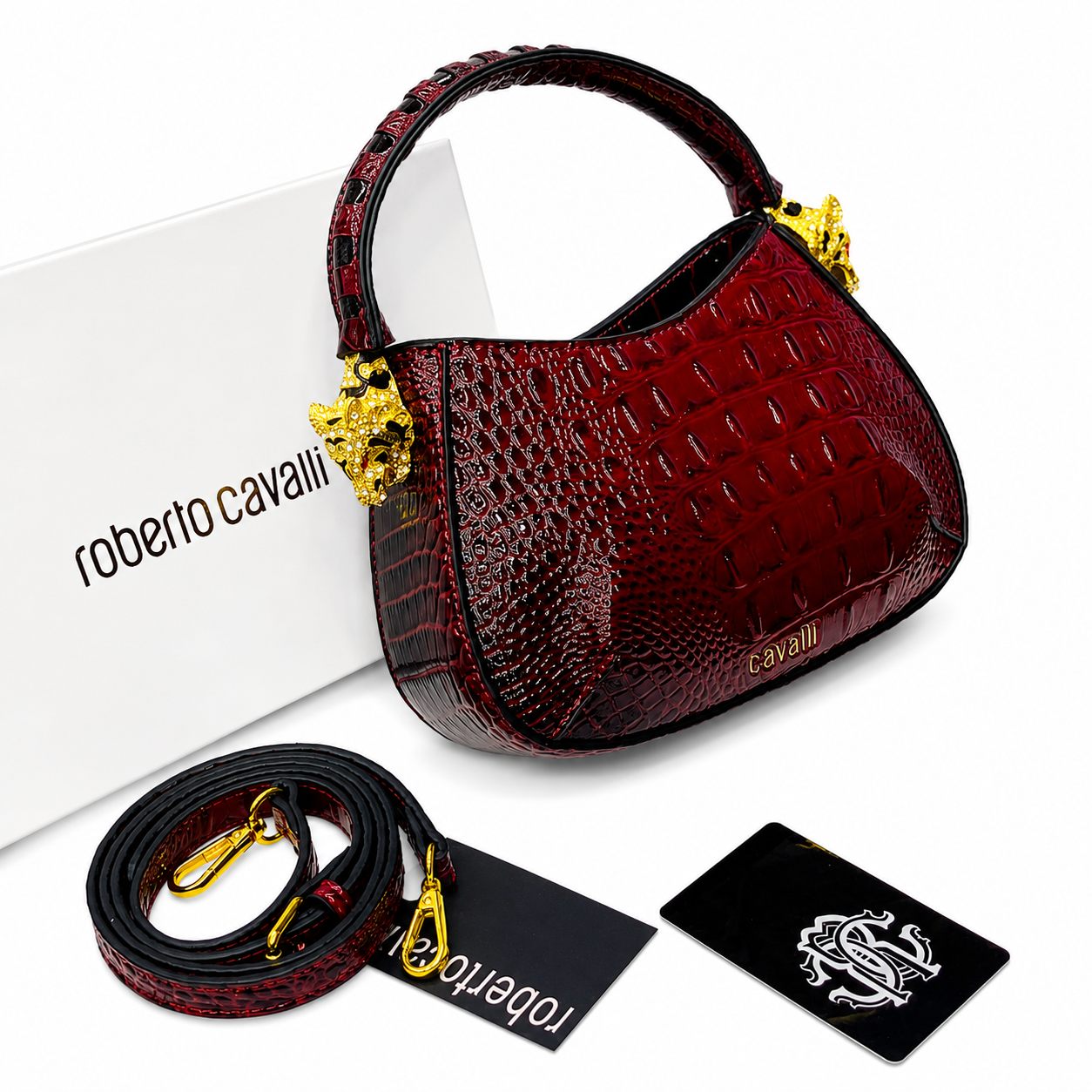 Roberto Cavalli Wild Luxe Shoulder Bag
