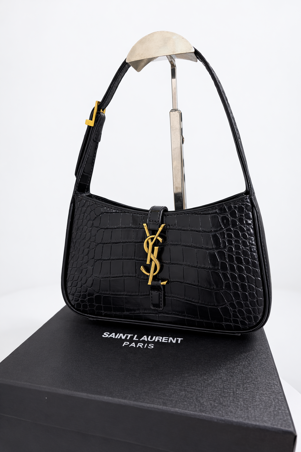 Saint Laurent Le 5 à 7 Hobo Bag (YSL Monogram)