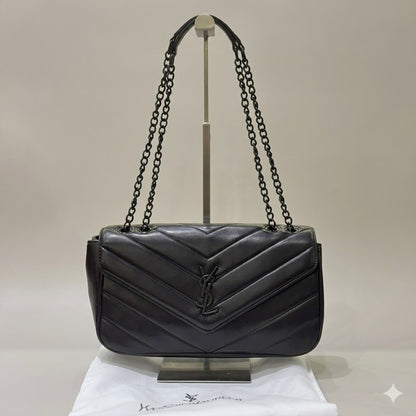 Saint Laurent Loulou Medium Chain Bag