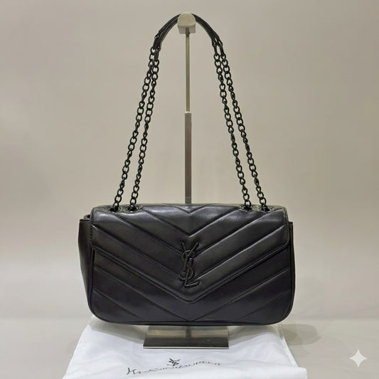 Saint Laurent Loulou Medium Chain Bag