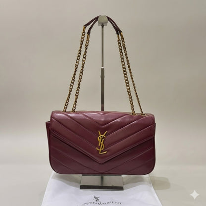 Saint Laurent Loulou Medium Chain Bag