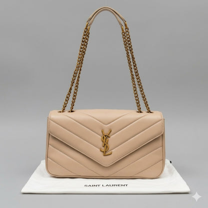 Saint Laurent Loulou Medium Chain Bag