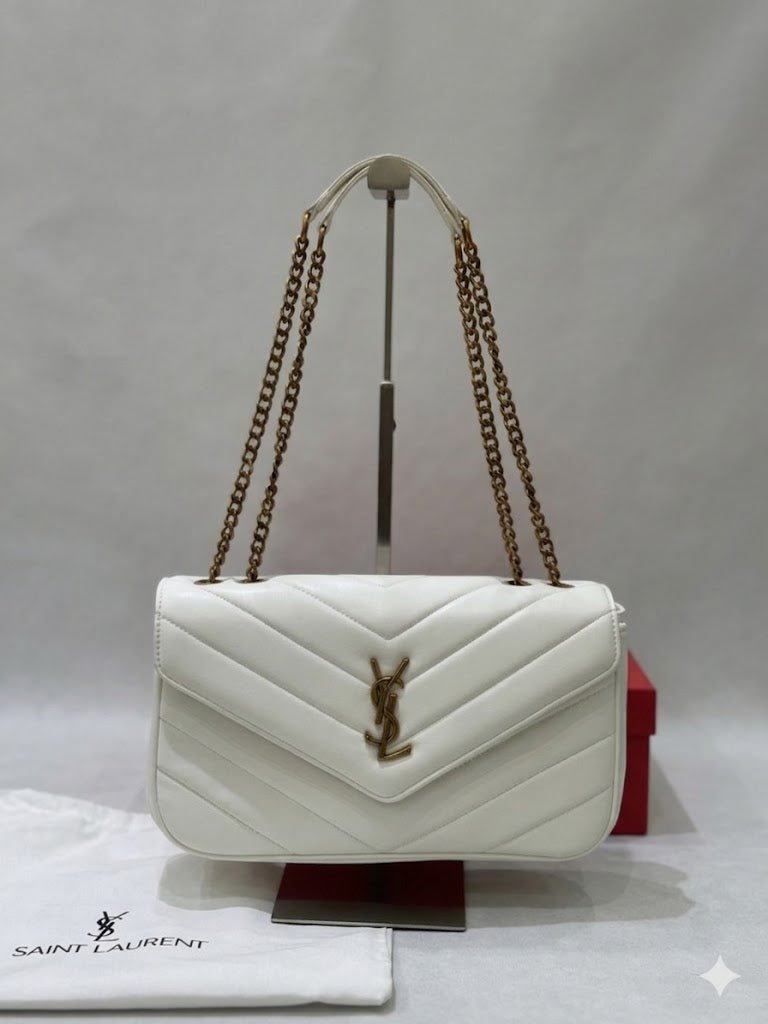Saint Laurent Loulou Medium Chain Bag
