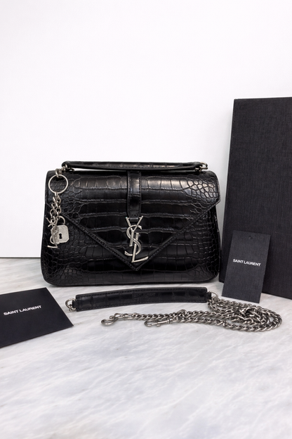 SAINT LAURENT Envelope Medium Chain Bag