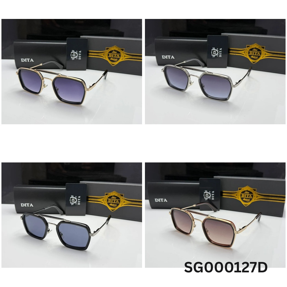 DITA Square Navigator Sunglasses – Premium Dual Frame Shades