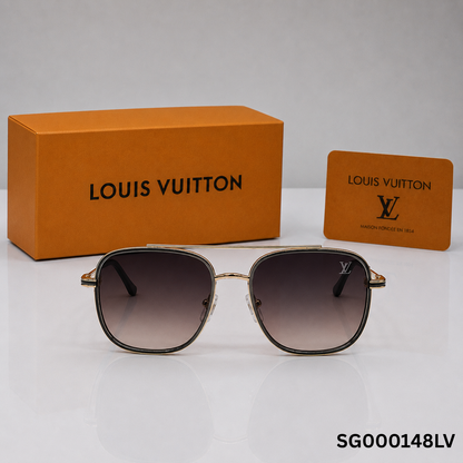 Louis Vuitton Signature Square Aviator Sunglasses