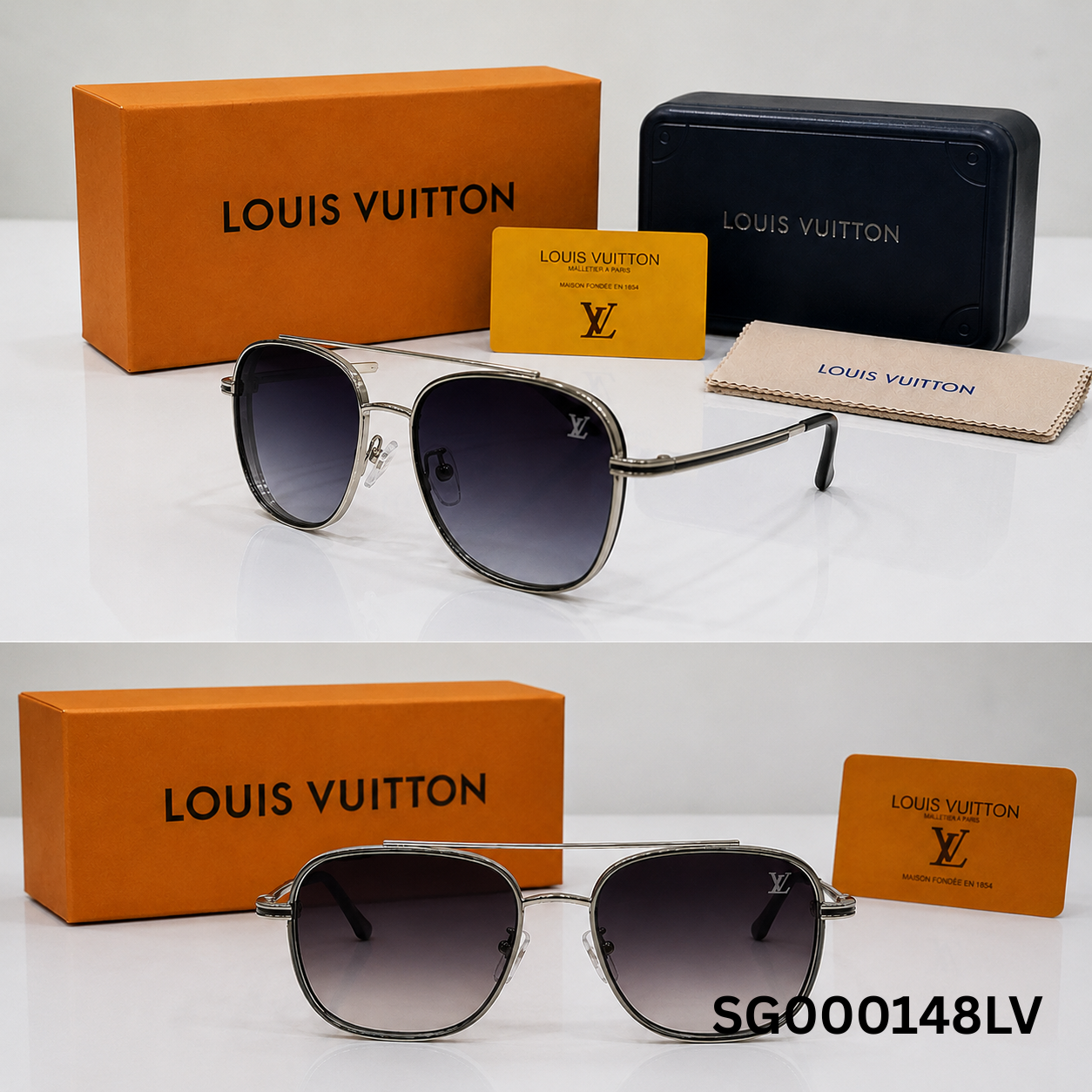 Louis Vuitton Prestige Aviator Gradient Sunglasses