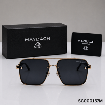 Maybach The Artist II Oversized Square Sunglasses