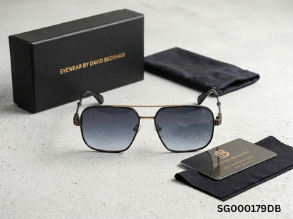David Beckham DB Square Navigator Gradient Sunglasses