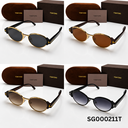 Tom Ford Oval Classic Sunglasses