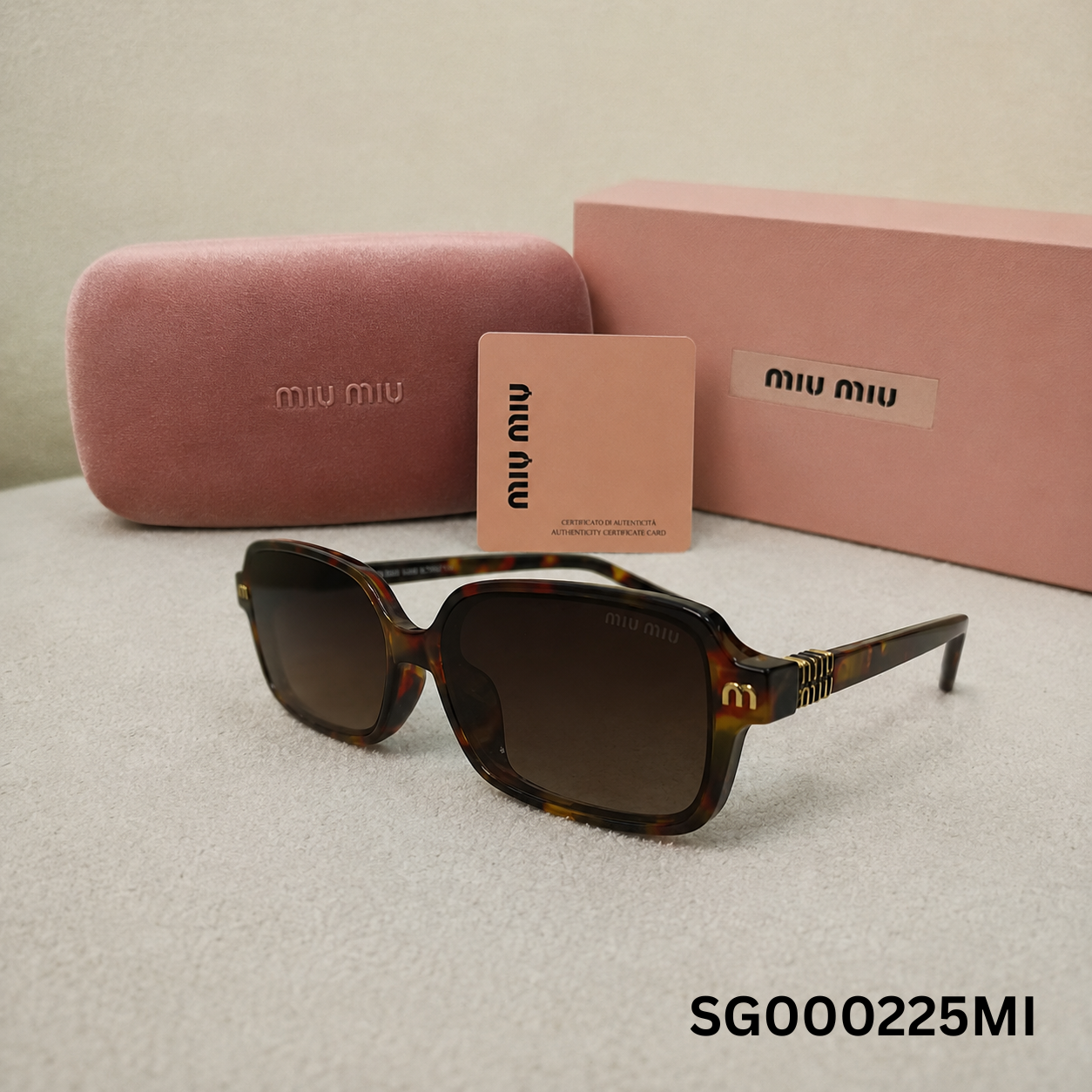 Miu Miu Oversized Square Sunglasses