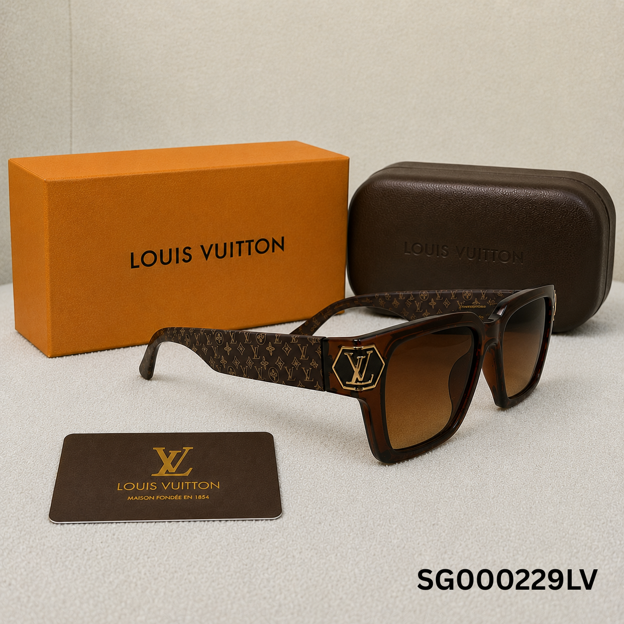 Louis Vuitton Monogram Luxe Square Sunglasses