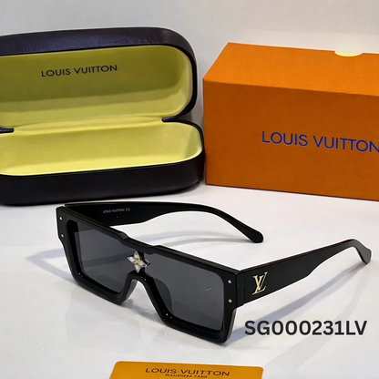 Louis Vuitton Oversized Square Shield Sunglasses