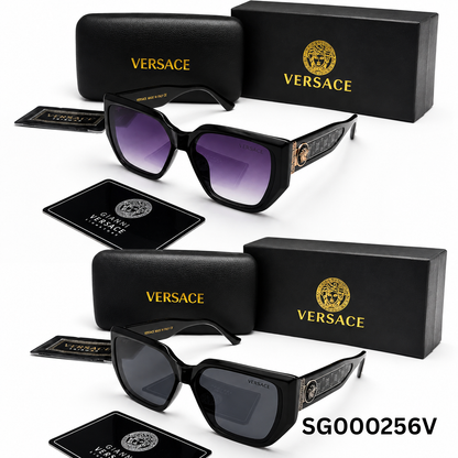 Versace Medusa Rectangle Gradient Sunglasses