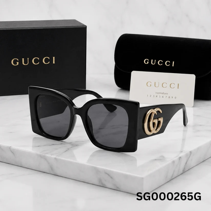 Gucci Oversized Square Logo Sunglasses