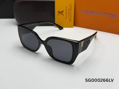 Louis Vuitton Monogram Temple Square Sunglasses – Black Edition