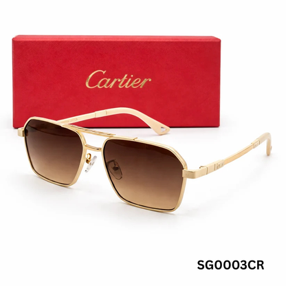 Cartier Signature Bar Luxe Sunglasses