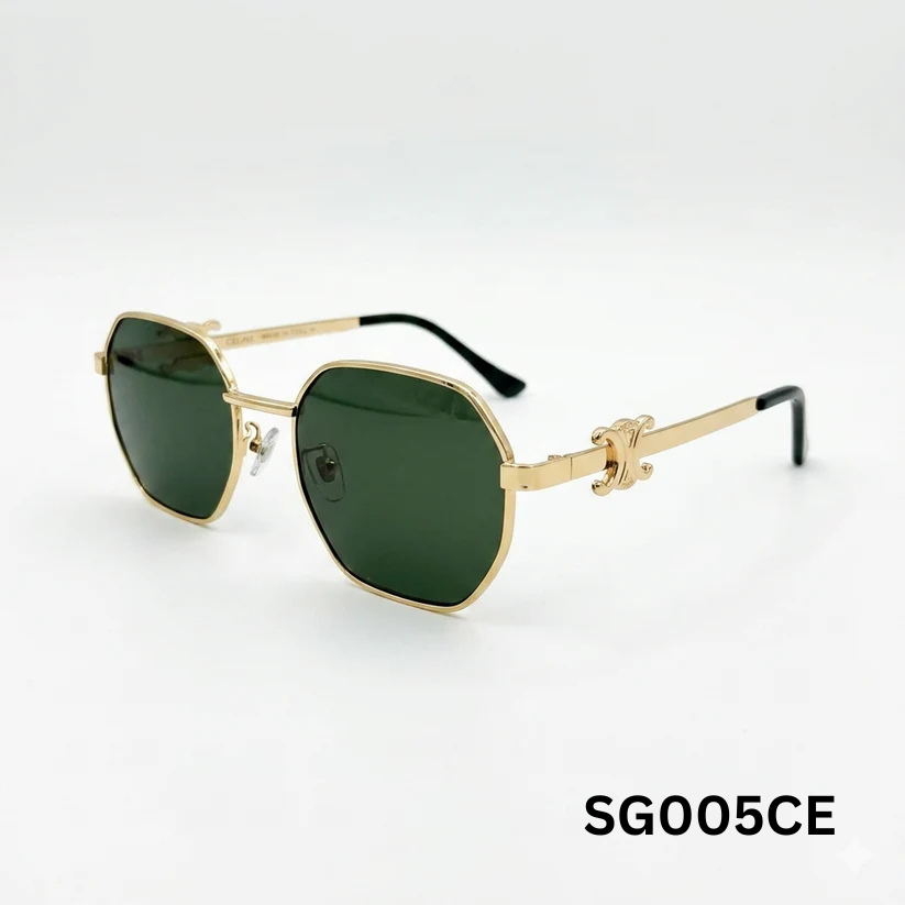 Celine Emerald Luxe Frame Sunglasses