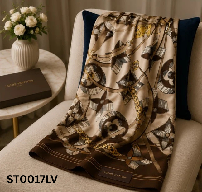 Louis Vuitton Monogram Silk Square Stole