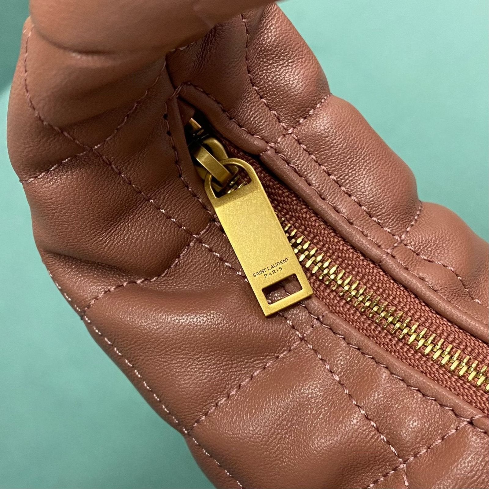 Saint Laurent YSL Quilted Mini Monogram Hobo Bag