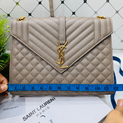 Saint Laurent Envelope Large Chain Shoulder Bag