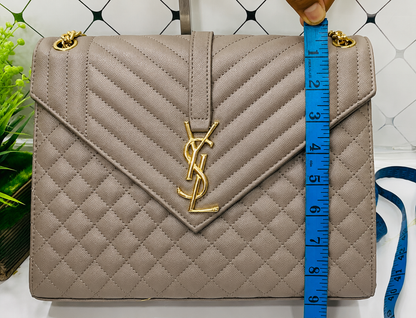 Saint Laurent Envelope Large Chain Shoulder Bag