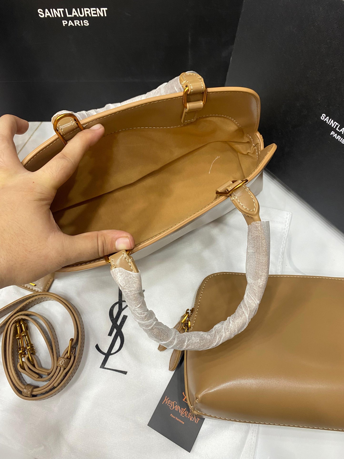 Saint Laurent Sac De Jour Bowling Bag