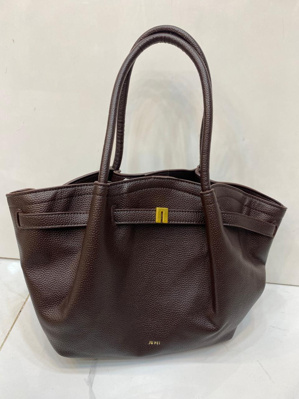 JW PEI Soft Leather Top Handle Shoulder Bag