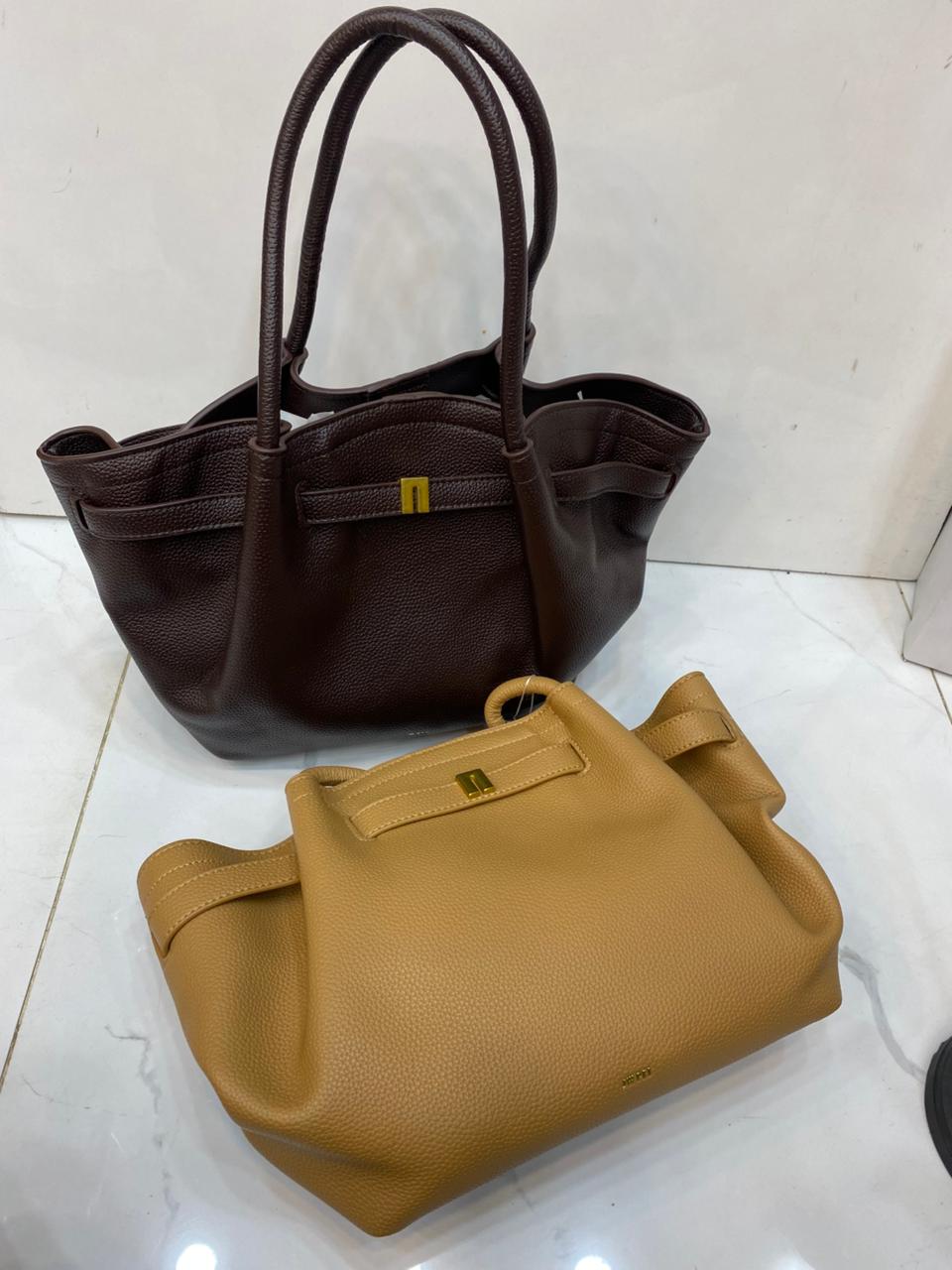 JW PEI Soft Leather Top Handle Shoulder Bag