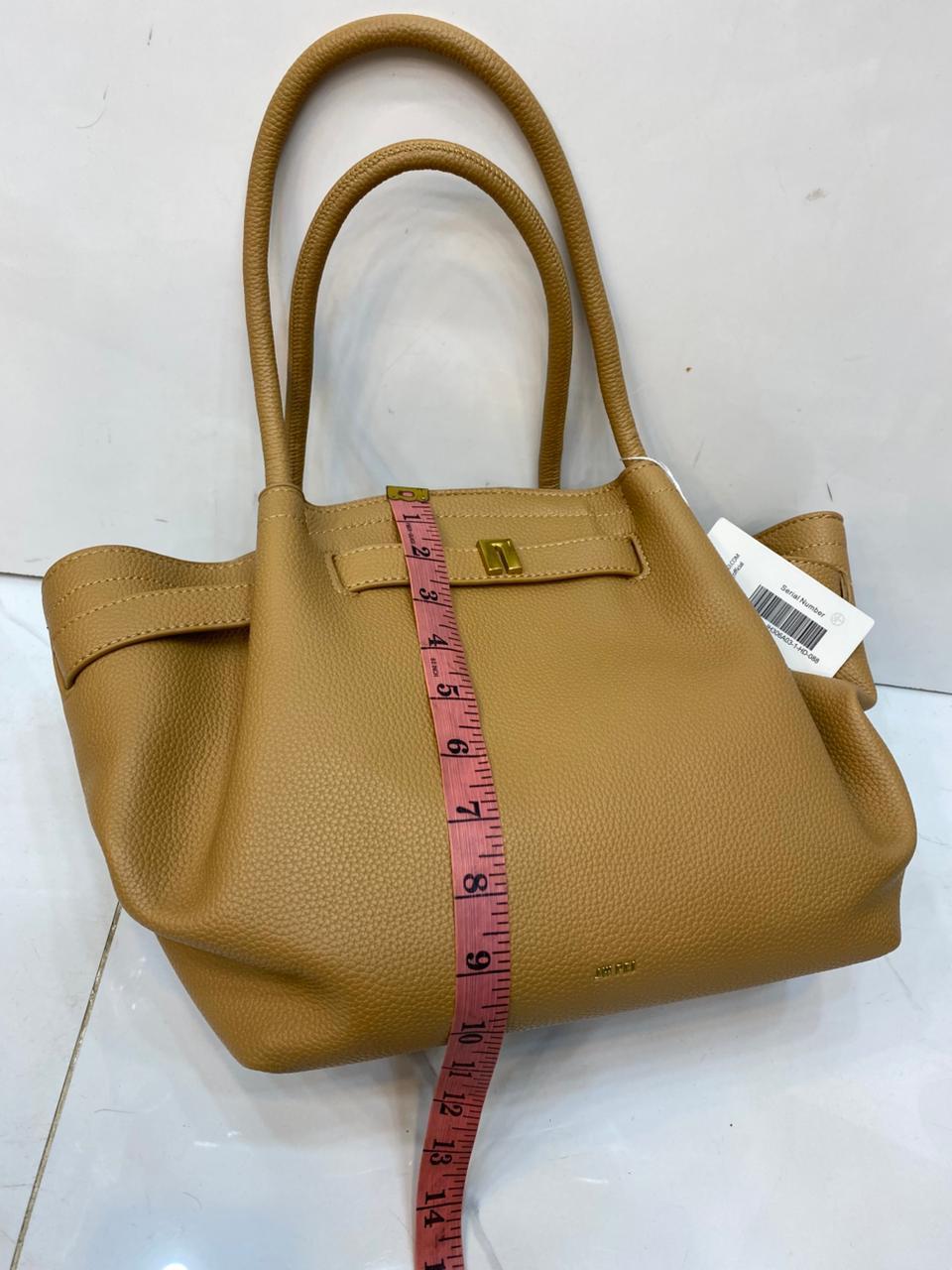 JW PEI Soft Leather Top Handle Shoulder Bag