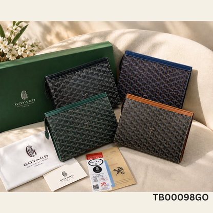 Goyard Sénat MM Zip Pouch – Signature Goyardine Canvas Edition