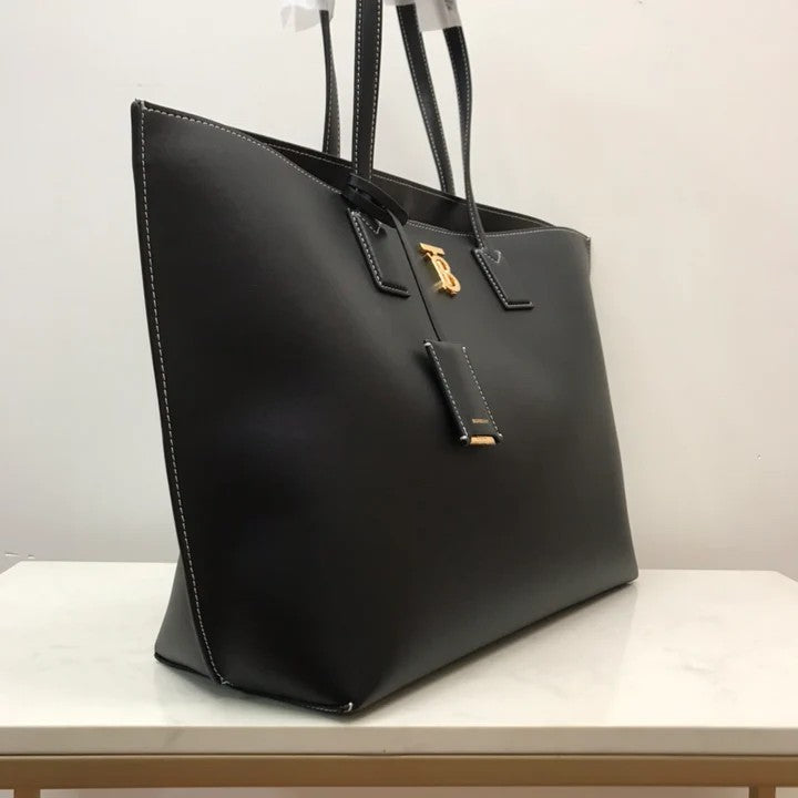 Burberry TB Leather Tote Bag