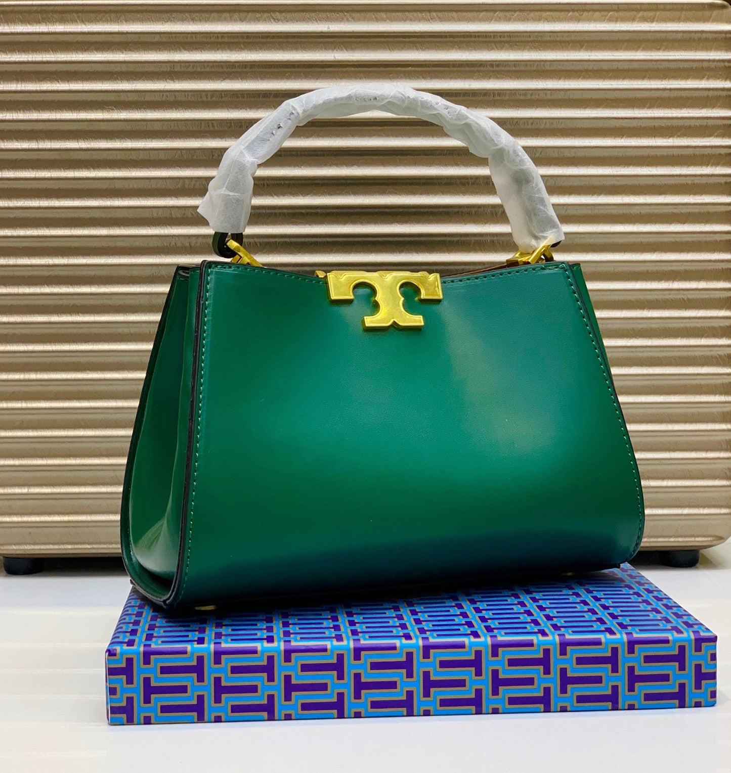 Tory Burch Eleanor Structured Top Handle Bag