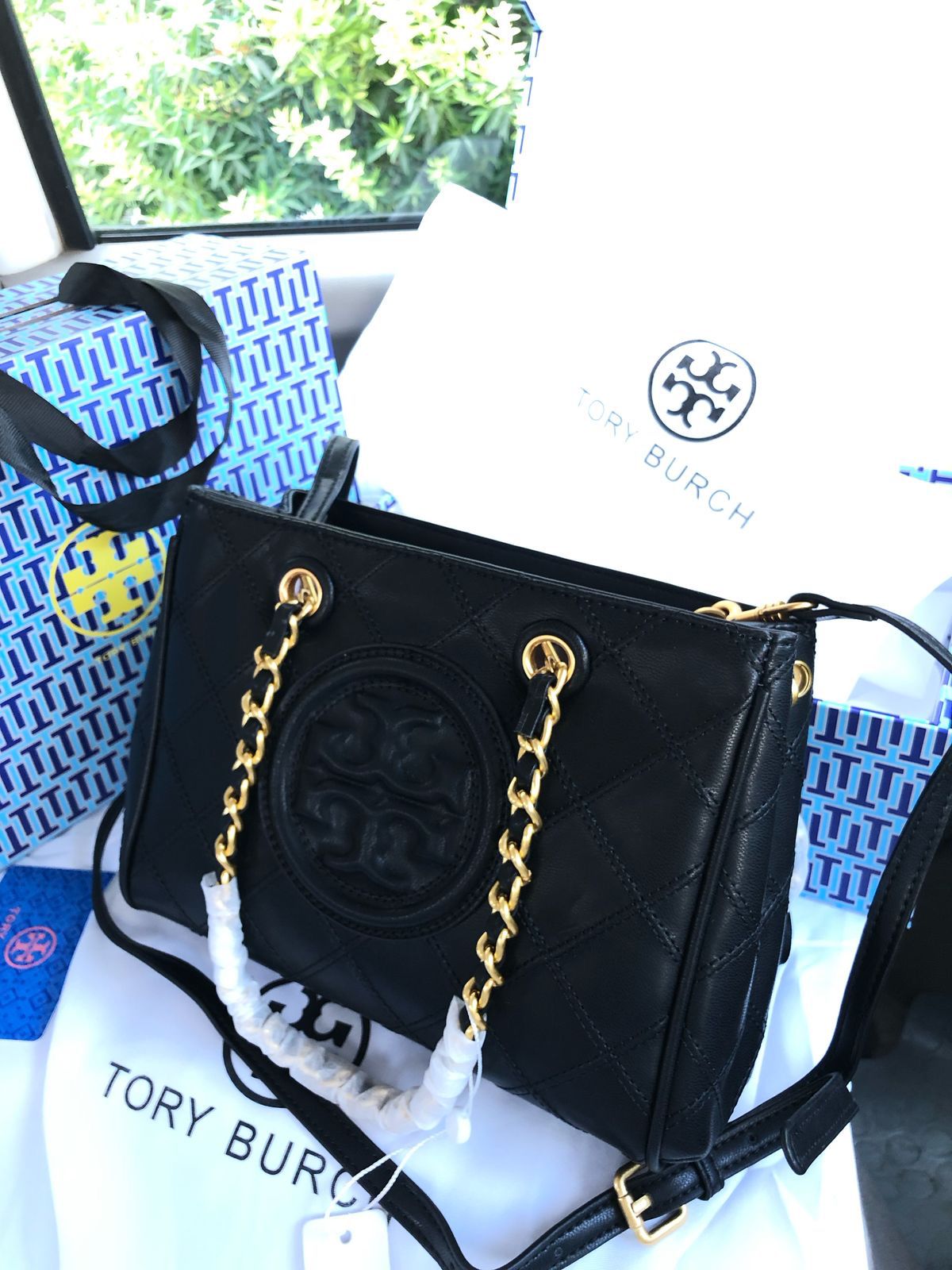 Tory Burch Fleming Soft Small Tote Bag