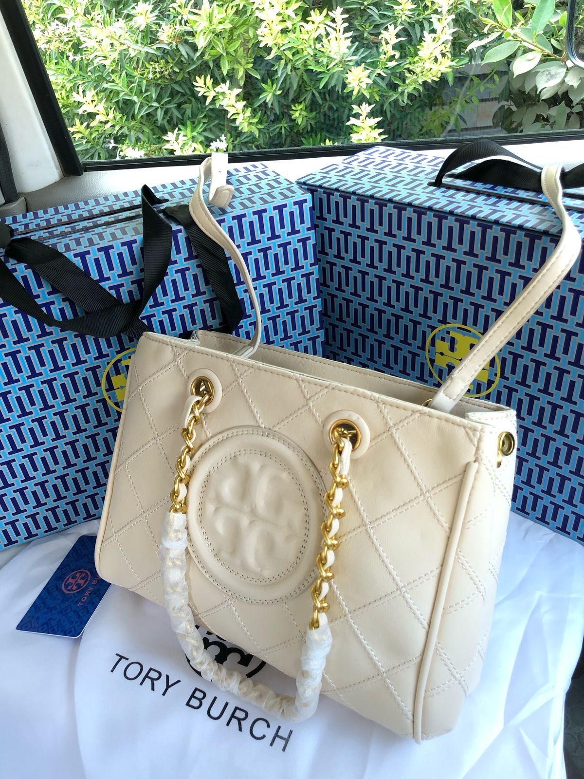 Tory Burch Fleming Soft Small Tote Bag