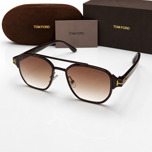 Tom Ford Navigator Gradient Sunglasses