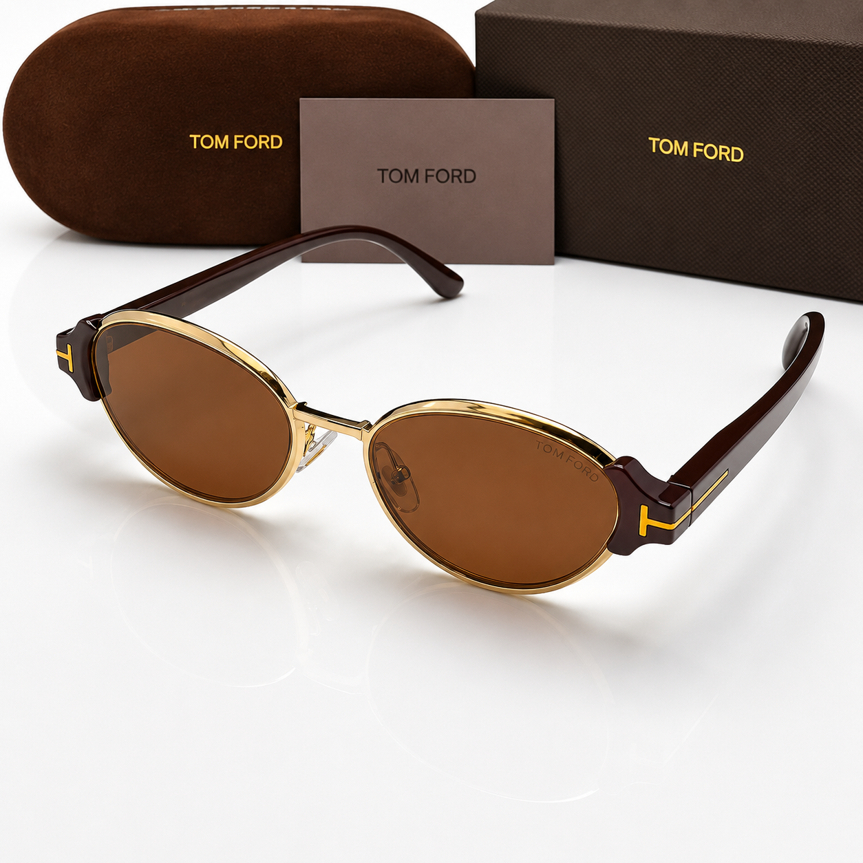 Tom Ford Oval Classic Sunglasses