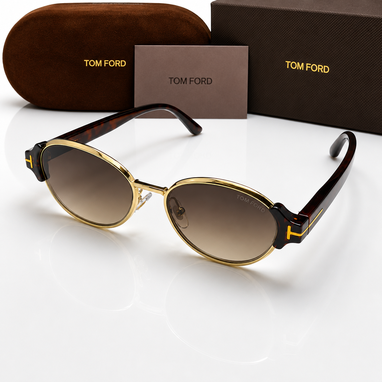 Tom Ford Oval Classic Sunglasses