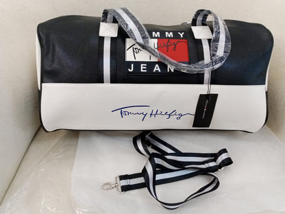 Tommy Hilfiger Jeans Duffle Bag – Premium Travel Gym Bag