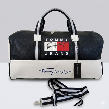 Tommy Hilfiger Jeans Duffle Bag – Premium Travel Gym Bag