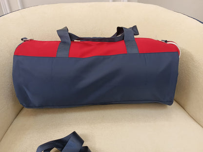 Tommy Hilfiger Signature Sport Travel Duffel Bag - Red/Navy Edition